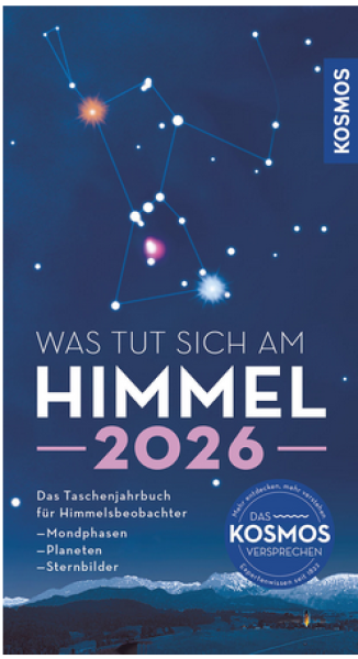 Kosmos Verlag Jahrbuch Was tut sich am Himmel 2026